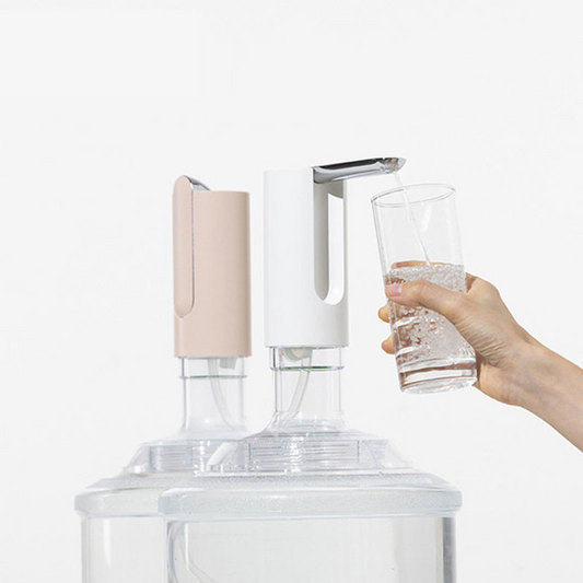 Bucket water pump, electric water dispenser, household rechargeable drinking water suction device, automatic folding water dispenser