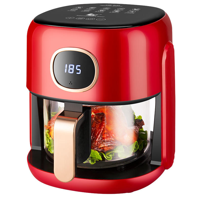 Home use multifunctional large capacity electric touch screen air fryer