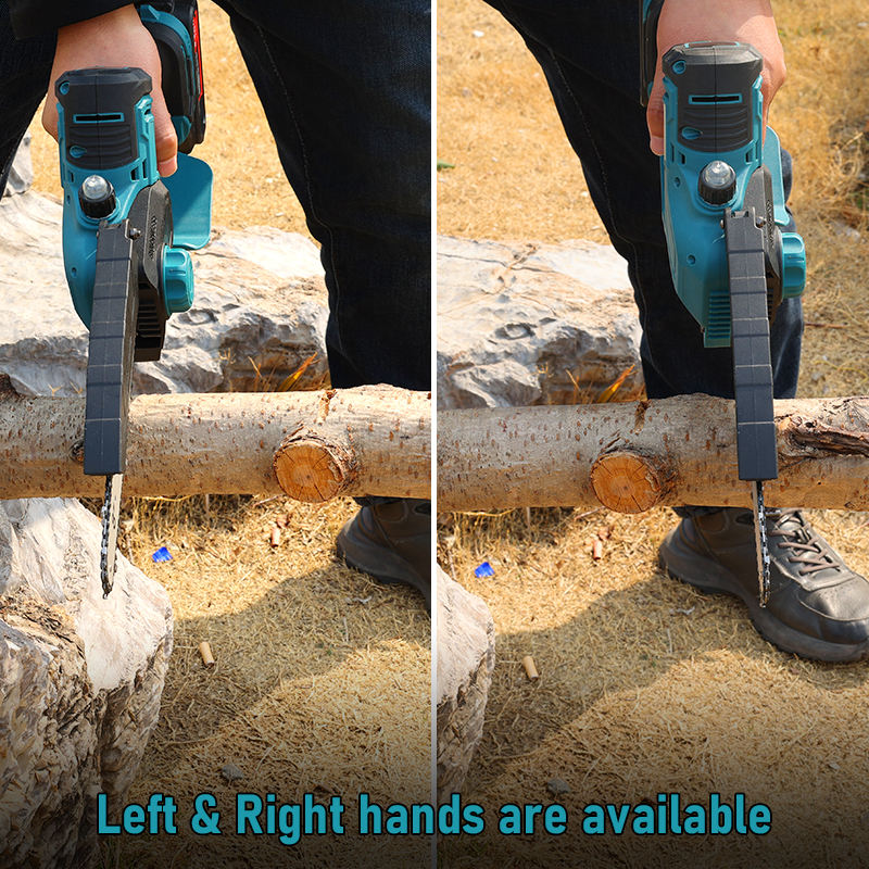 8-inch Brushless Left-Hand Rechargeable Cordless Electric Mini Chainsaw