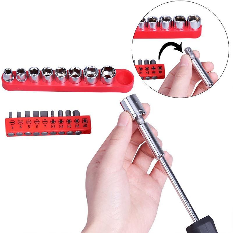 43-piece household hardware tool set universal mechanic set auto repair tool set multi-function tool bag