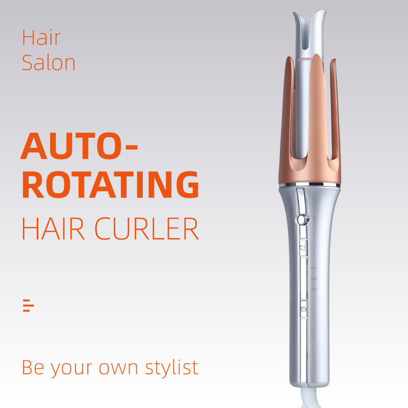 Professional 25mm Automatic Curling Iron PTC Ceramic Deep Wave Curl Self-Rotating Curling Iron