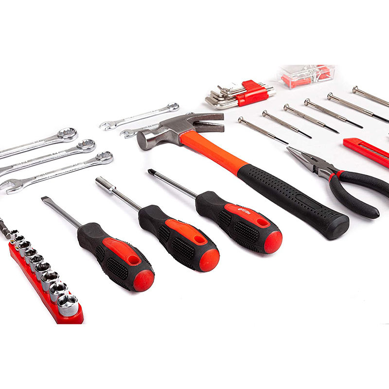 43-piece household hardware tool set universal mechanic set auto repair tool set multi-function tool bag