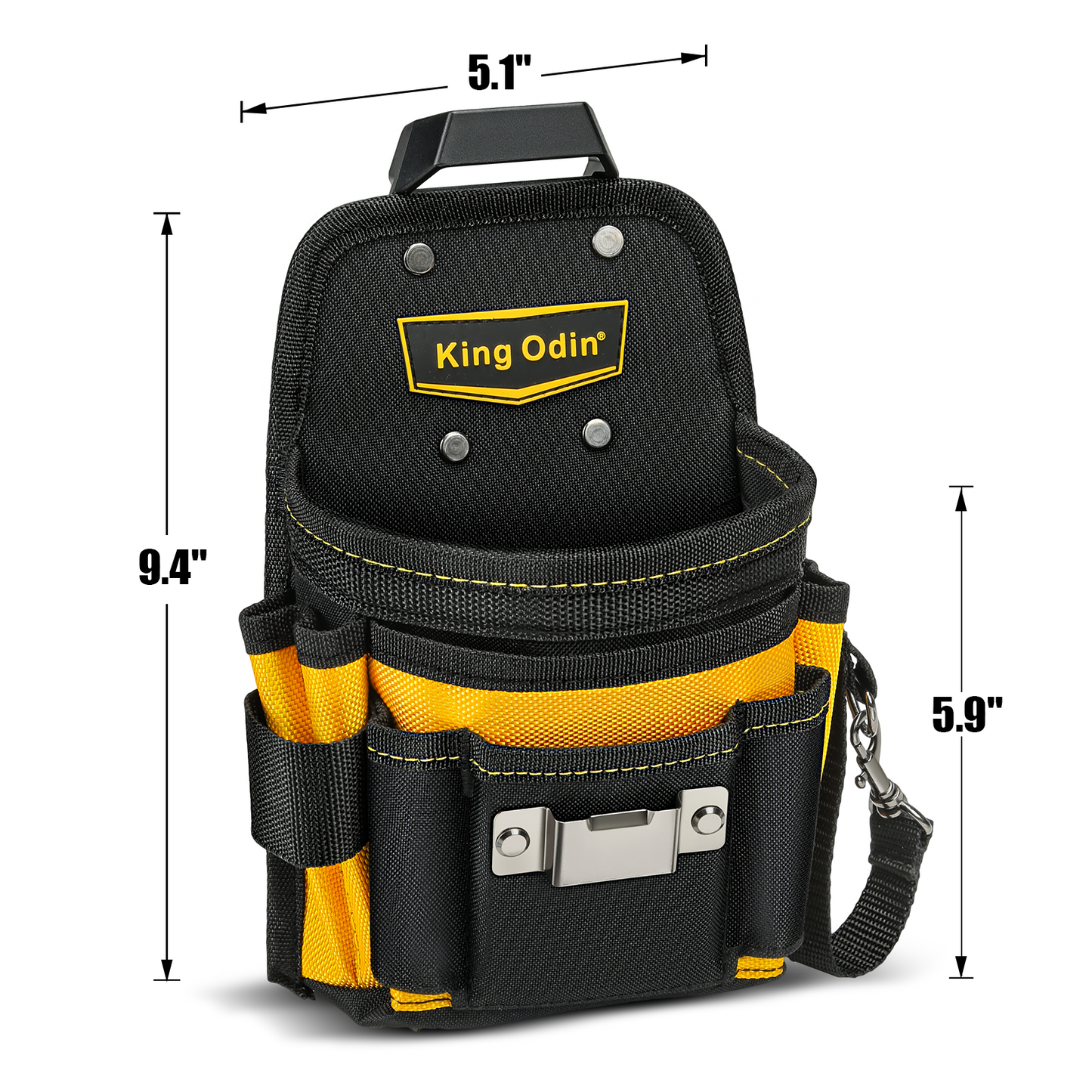 Multifunctional repair tool waist bag, clip-on technical system electrical tool bag, electrician waist bag