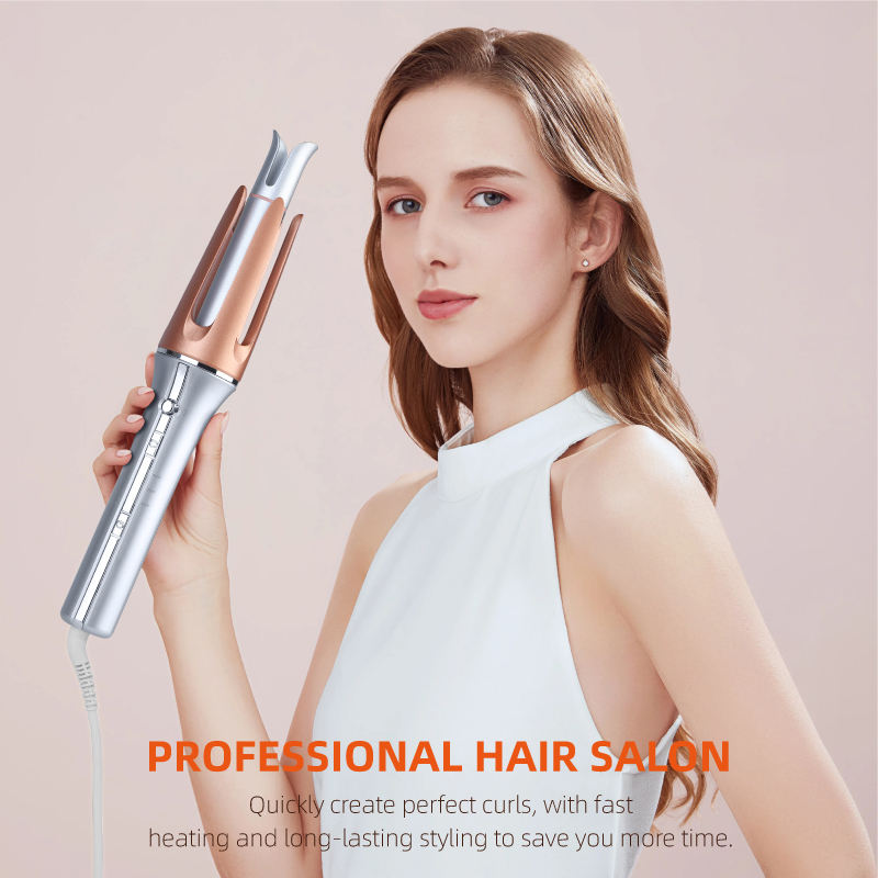 Professional 25mm Automatic Curling Iron PTC Ceramic Deep Wave Curl Self-Rotating Curling Iron