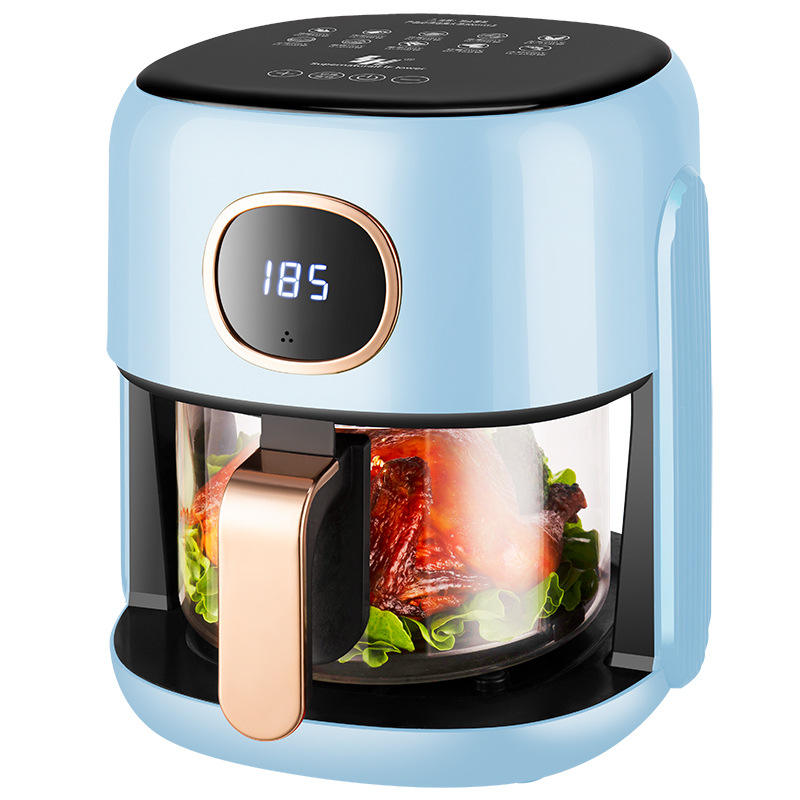 Home use multifunctional large capacity electric touch screen air fryer