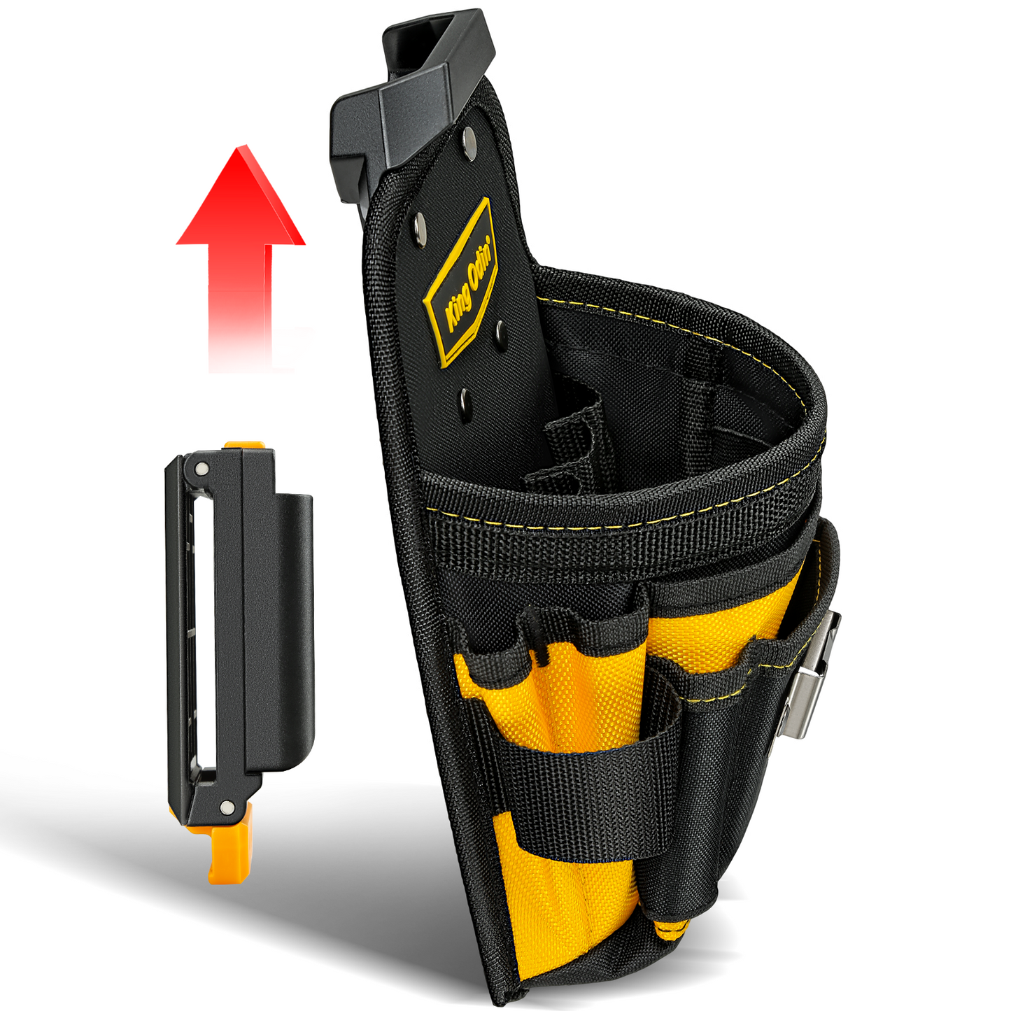 Multifunctional repair tool waist bag, clip-on technical system electrical tool bag, electrician waist bag