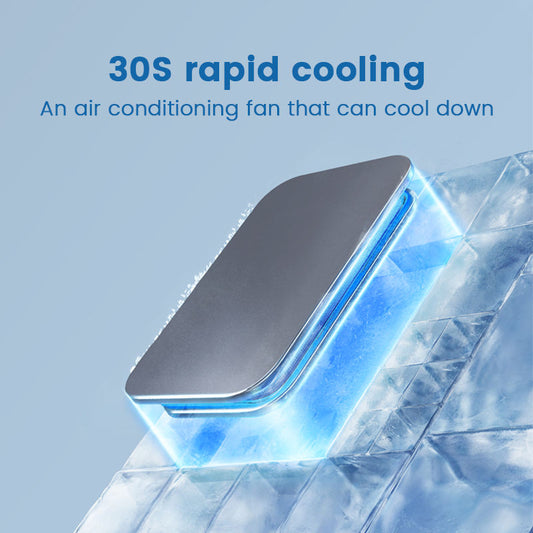 New type of wall-mounted cooling fan, high-power rechargeable fan, household air cooler, portable electric table fan