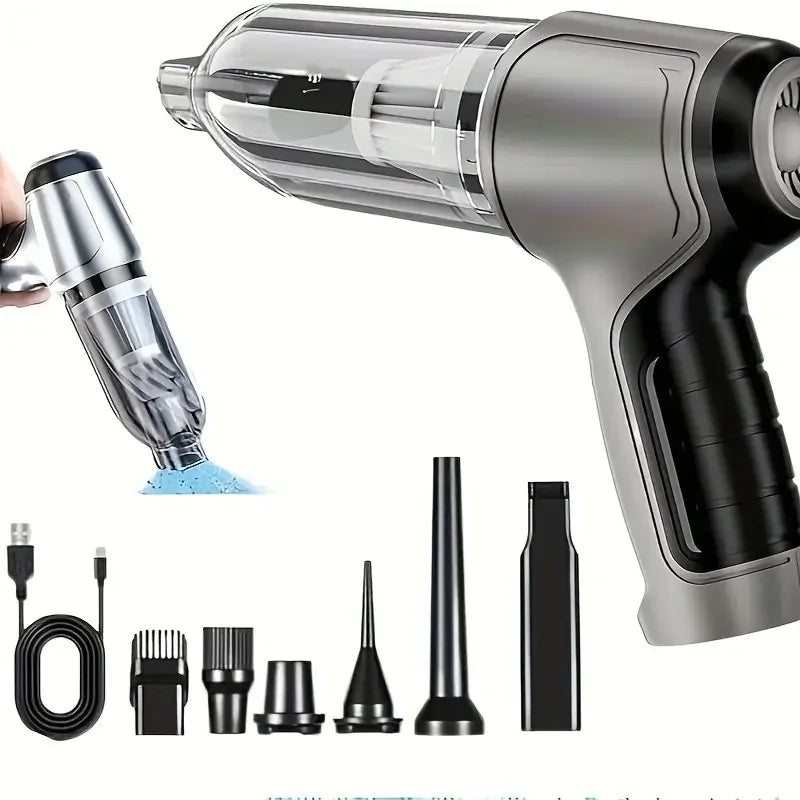 Car household cordless vacuum cleaner multifunctional powerful blowing and suction small suction handheld dust blower