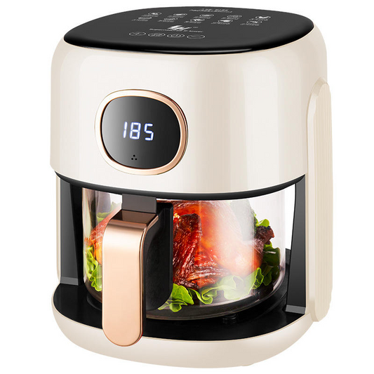 Home use multifunctional large capacity electric touch screen air fryer