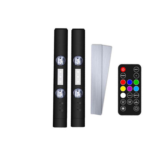 Car ambient lighting, interior USB rechargeable multi-color LED decorative light, disco Christmas party ambient light, stage light.