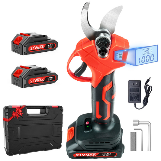 Electric pruning shears fruit tree shears rechargeable wireless gardening gardening special thick branch shears branch lithium battery shears