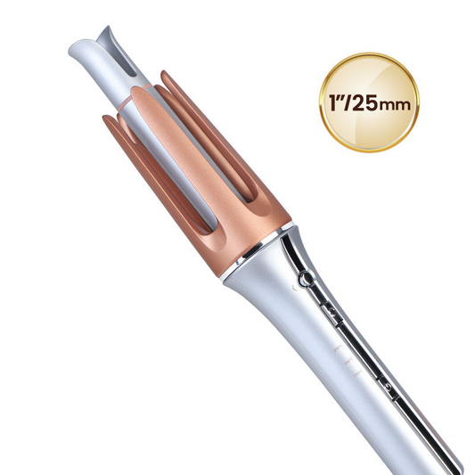 Professional 25mm Automatic Curling Iron PTC Ceramic Deep Wave Curl Self-Rotating Curling Iron