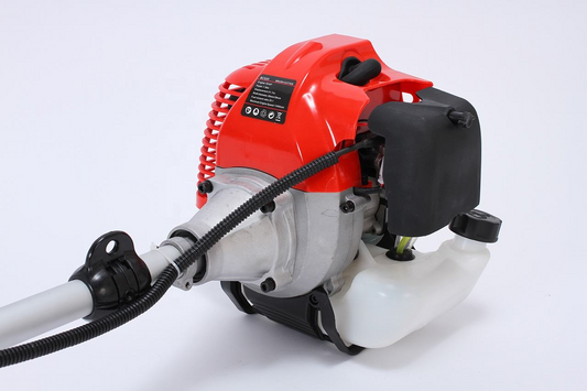 Two-stroke side-mounted gasoline brush cutter for land reclamation handheld portable weeding