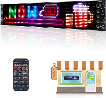Truck Devil's Eye LED Lighting Soft Screen Car Truck Eye Light Bluetooth Dynamic LED Flexible Advertising Screen