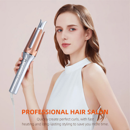 Professional 25mm Automatic Curling Iron PTC Ceramic Deep Wave Curl Self-Rotating Curling Iron