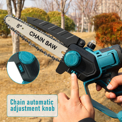 8-inch Brushless Left-Hand Rechargeable Cordless Electric Mini Chainsaw