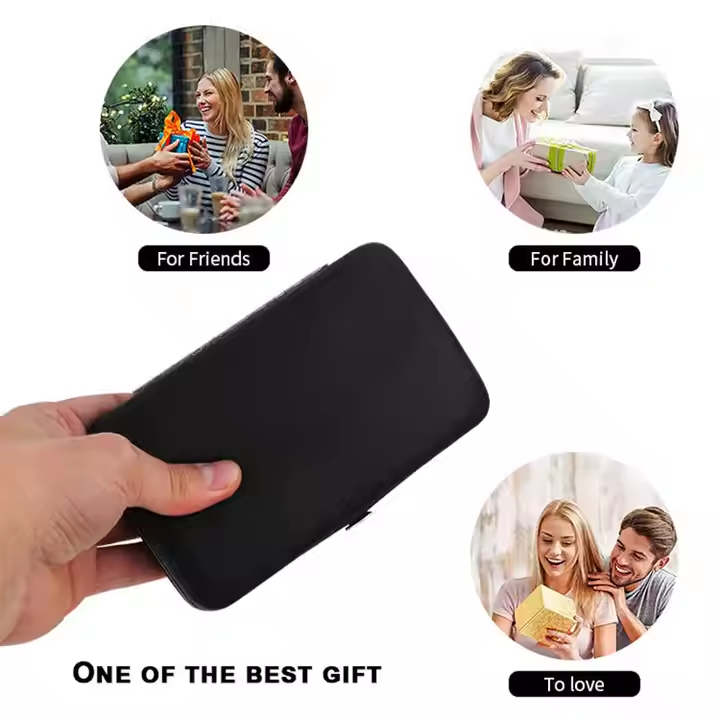 Multi functional nail and foot repair kit, portable nail customization, stainless steel leather, foot and finger care