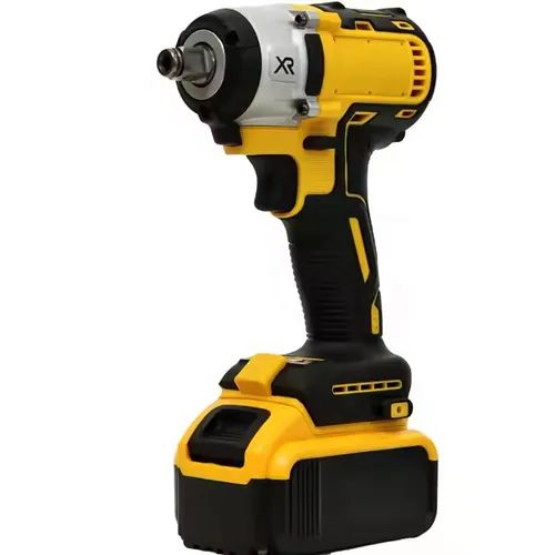 Portable lithium battery impact wrench Cross-border high torque electric wrench