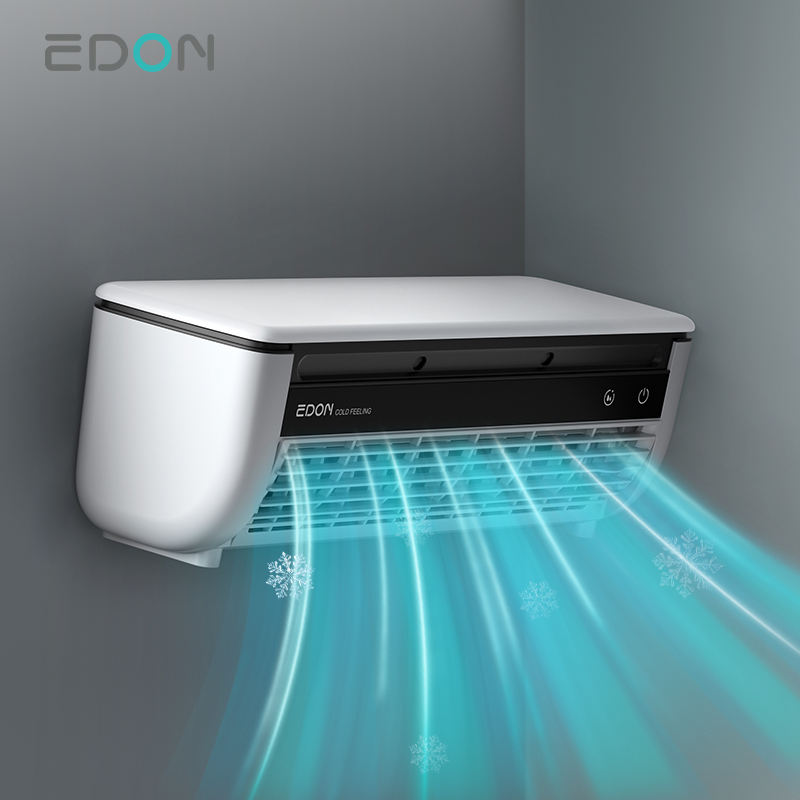 New type of wall-mounted cooling fan, high-power rechargeable fan, household air cooler, portable electric table fan