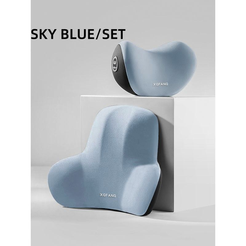 Car Headrest, Waist Support, Shoulder Pillow, Car Pillow, Car Height Pillow, Memory Cotton Waist Backrest Cushion