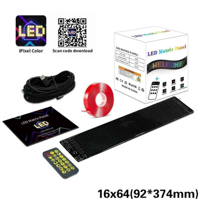 Truck Devil's Eye LED Lighting Soft Screen Car Truck Eye Light Bluetooth Dynamic LED Flexible Advertising Screen